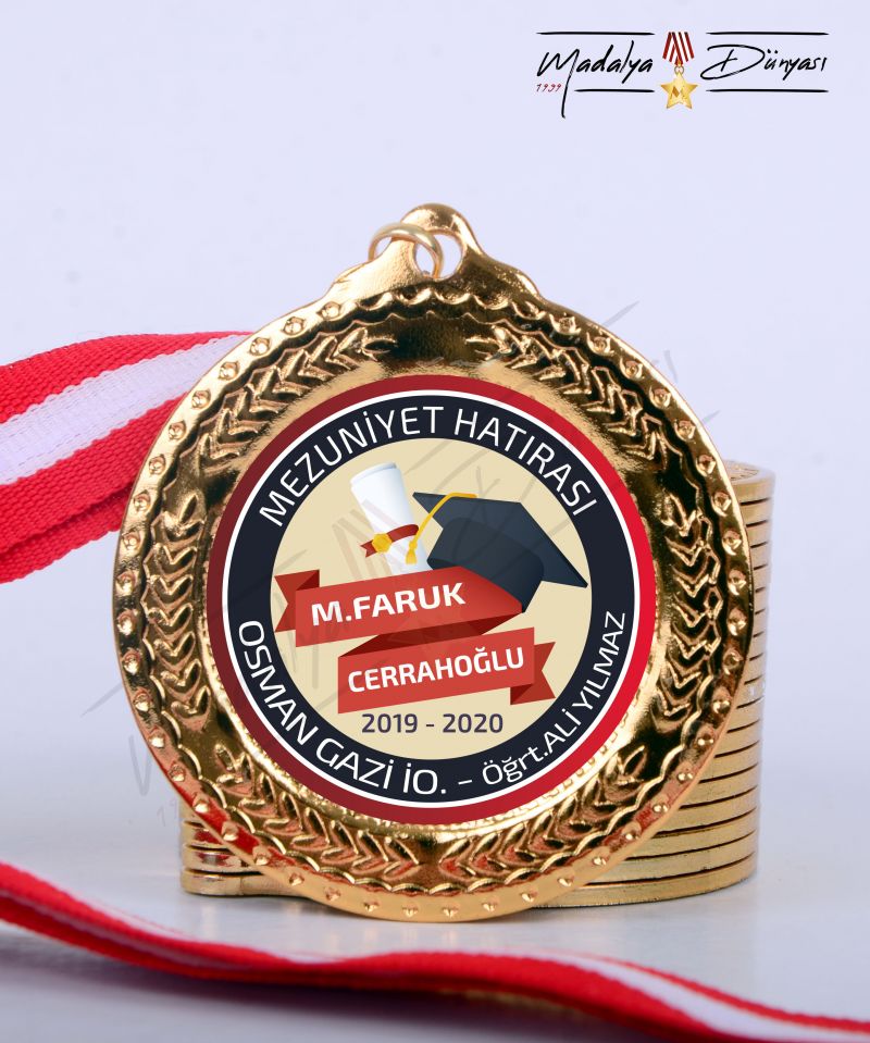 4.sınıf mezuniyet madalyası 